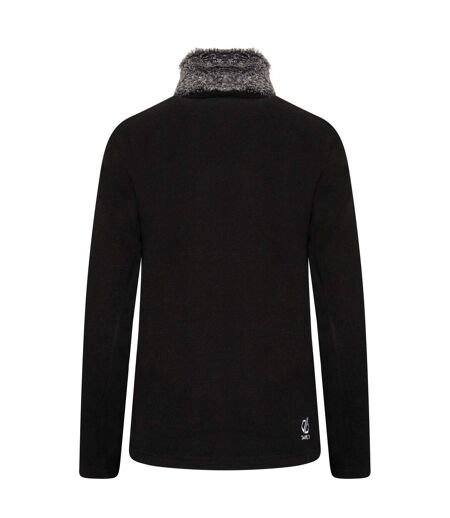 Womens/ladies Engross Ii Full Zip Sweatshirt Black Dare 2B