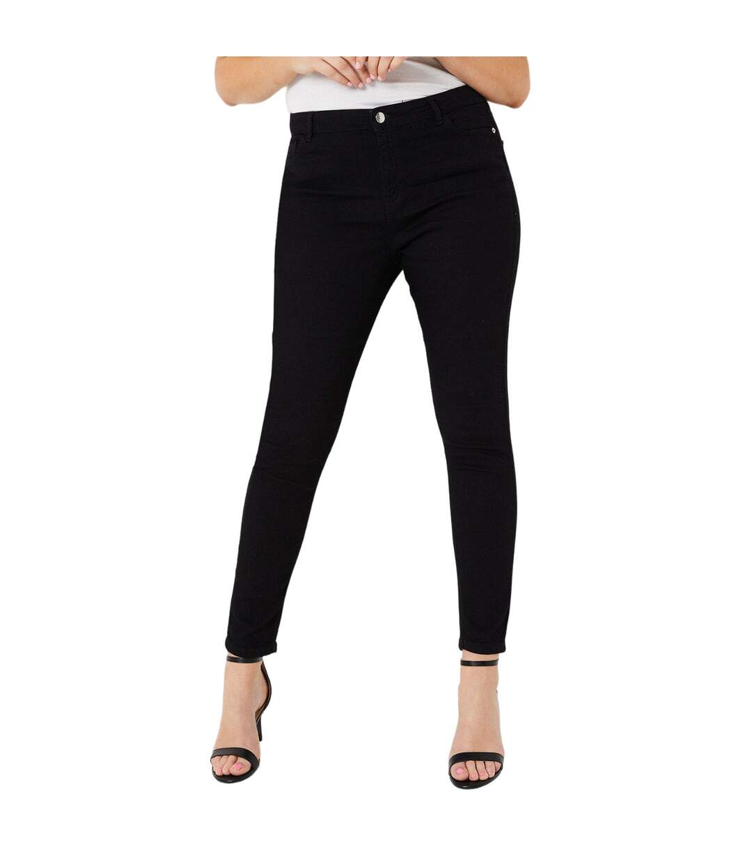 Jean comfort femme noir Dorothy Perkins-1