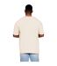 Casual Classics Mens Core Ringspun Cotton Tall Oversized T-Shirt (Ecru)