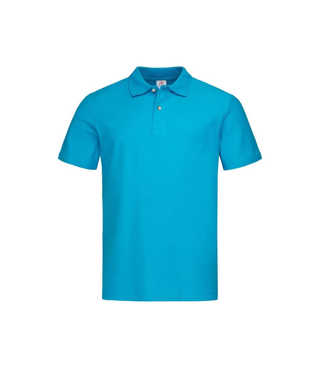 Stedman Mens Cotton Polo (Ocean Blue)