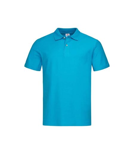 Stedman Mens Cotton Polo (Ocean Blue) - UTAB282