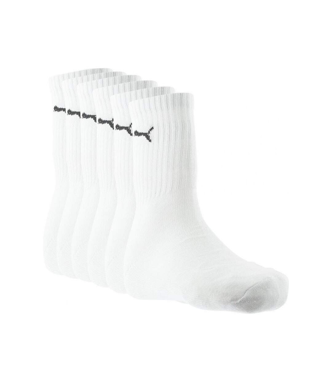 PUMA Lot de 6 paires de Chaussettes Mixte Coton SPORT Blanc-2