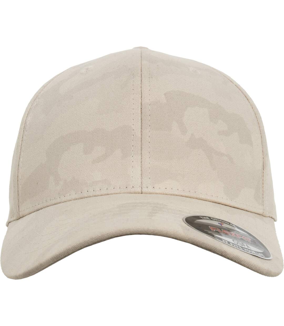 Casquette flexfit beige camouflage Yupoong-4