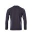 Sweatshirt Crossover Pour Hommes Bleu Marine Foncé Mascot-2