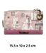 Portefeuille porte-monnaie synthétique femme - Synthétique - motifs graphiques-1