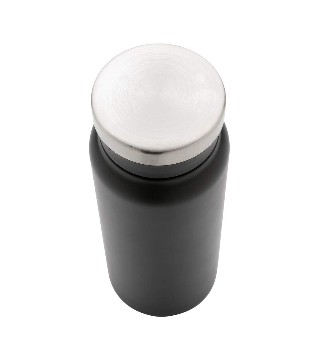 Recycled stainless steel 600ml thermal flask one size black XD Collection-2