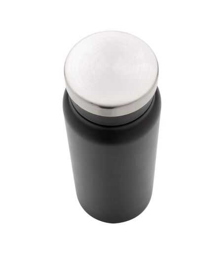 Recycled stainless steel 600ml thermal flask one size black XD Collection