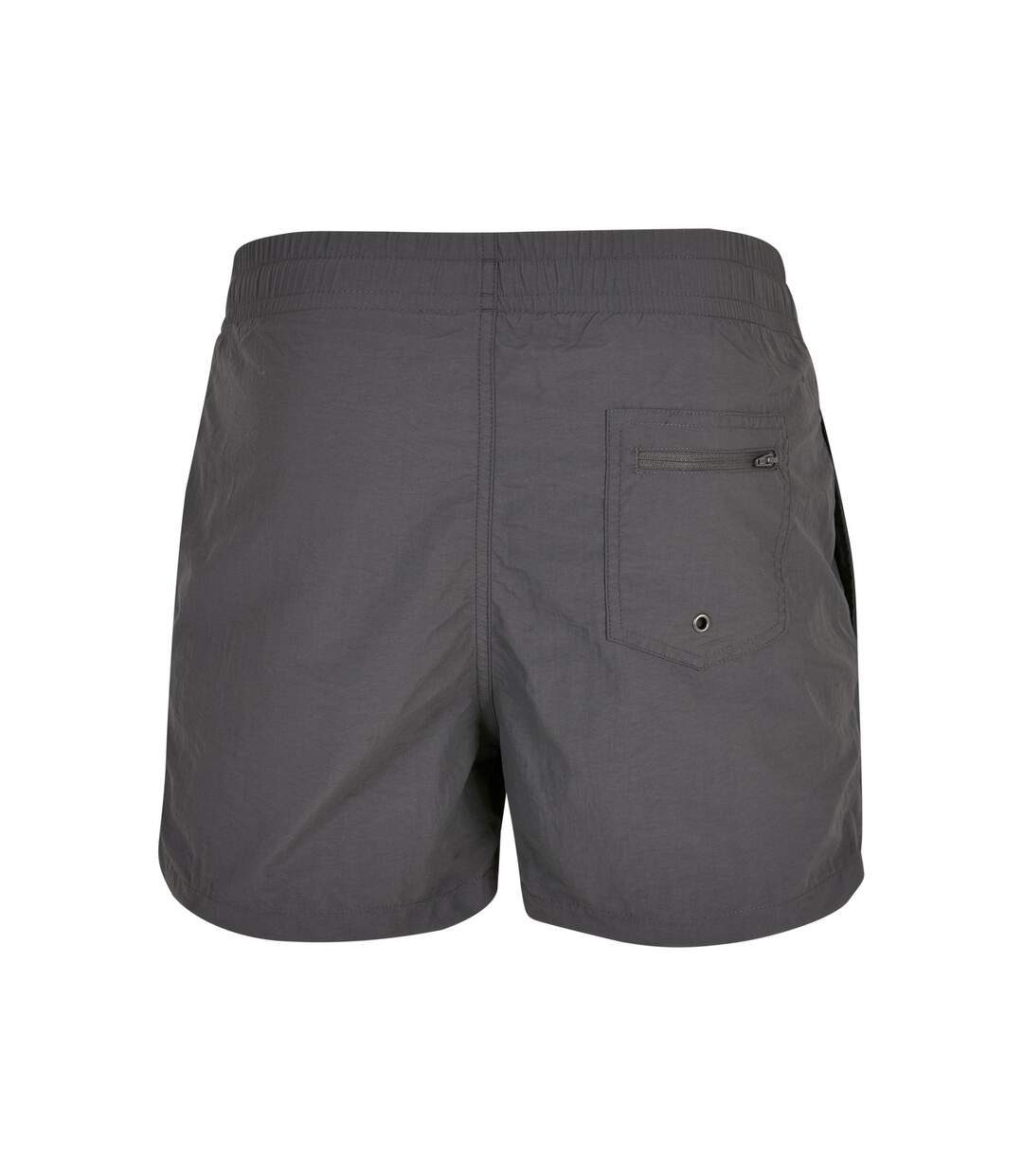 Short De Bain Homme Gris Foncé Build Your Brand-2