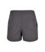 Short De Bain Homme Gris Foncé Build Your Brand-2