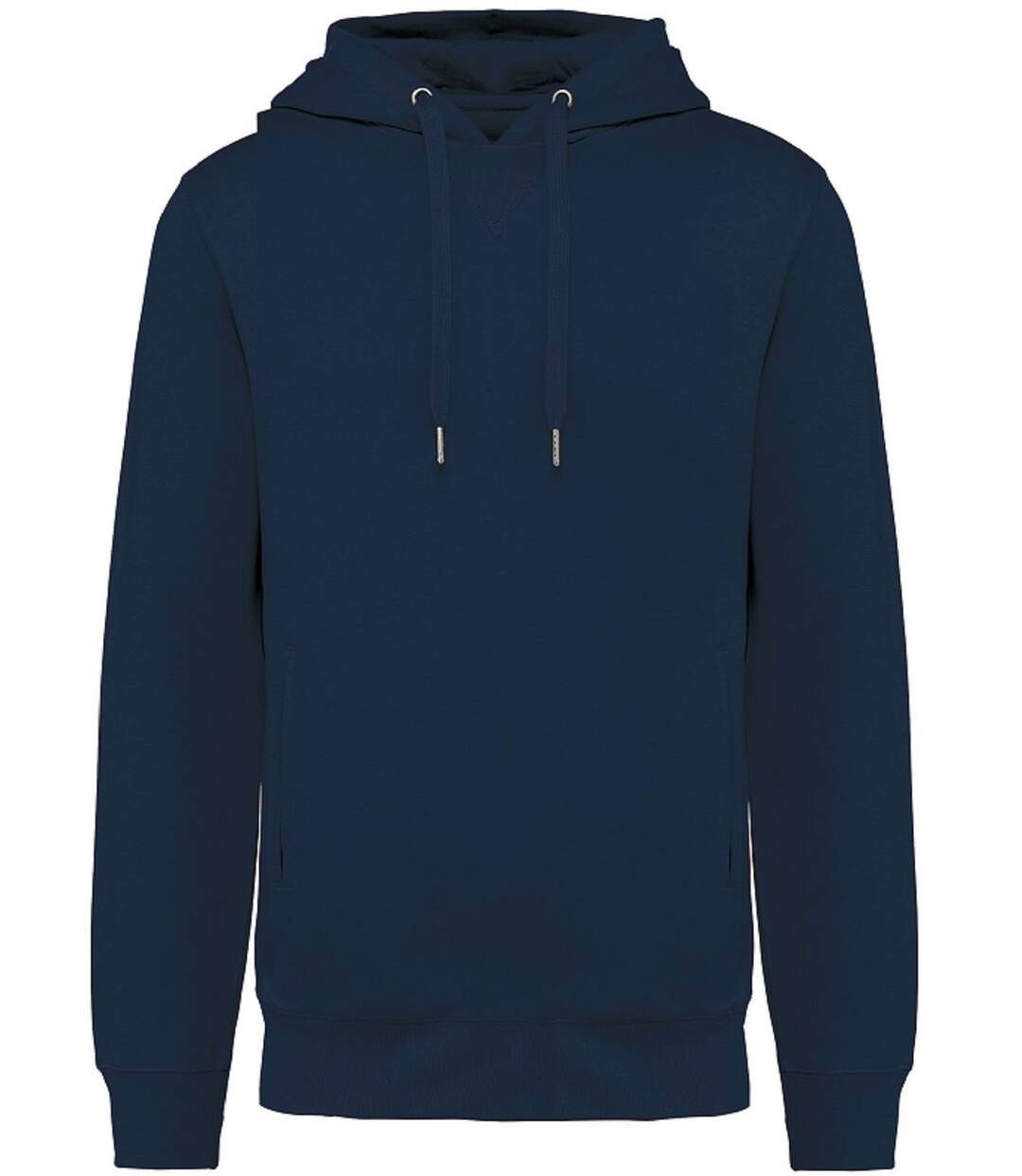 Sweat shirt à capuche coton bio - Mixte - K4009 - bleu marine