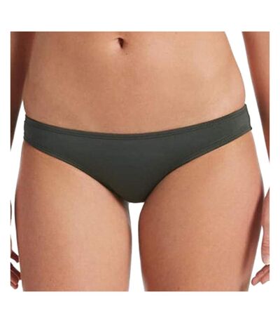 Bas de maillot de bain Kaki Femme Nike Cheeky Bottom - L