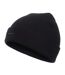 Bonnet Hiver Motif/style Côtelé Homme Noir Slazenger-3
