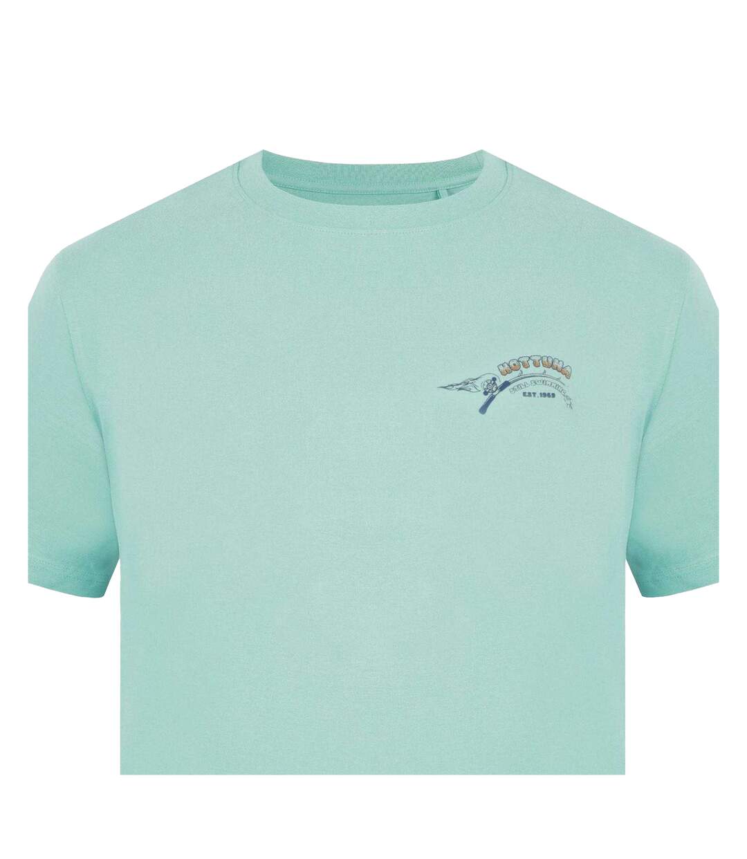 T-shirt Homme Turquoise Pâle Hot Tuna-4