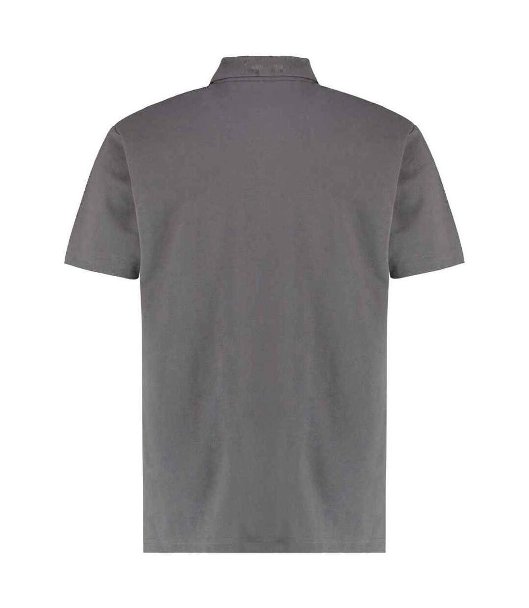 Mens Workforce Regular Polo Shirt Charcoal Kustom Kit-2