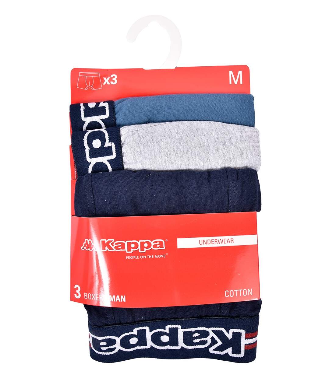 Boxer homme KAPPA Pack de 3 Boxers 2230-4