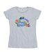 Disney T-shirt en coton motif oiseaux Lilo & Stitch Femme/Femme (Gris sportif) - UTBI25900-1