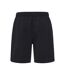 Mens Fleece Shorts Black Everlast-2