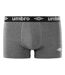 Lot de 4 Boxers coton homme uni Umbro-3