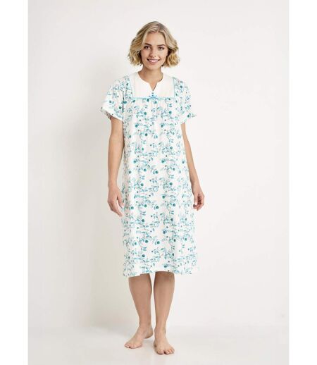 Chemise de nuit confort mi longue imprimée
