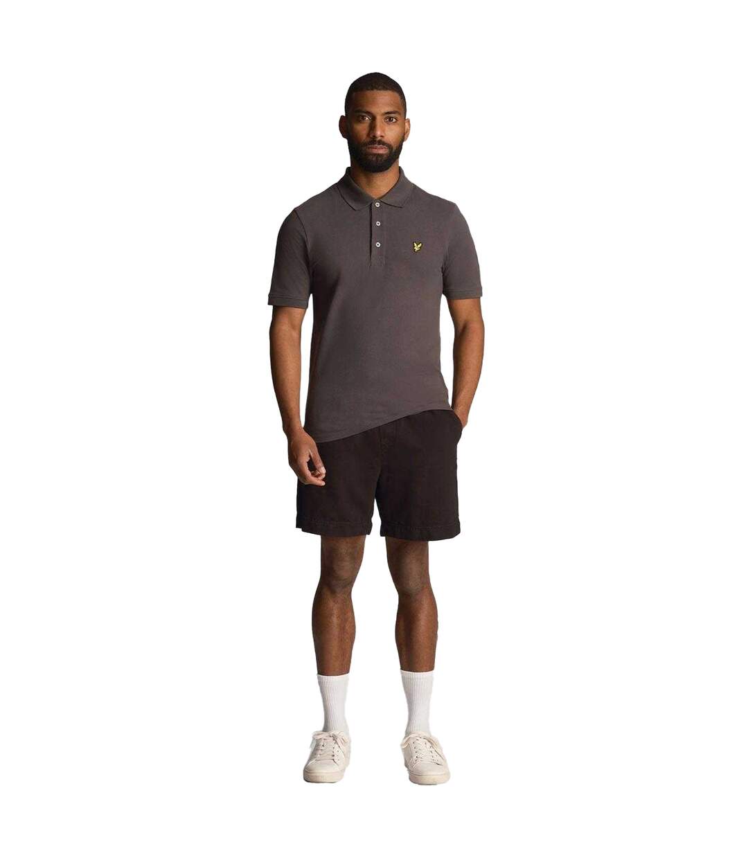 Short Homme Noir Lyle & Scott-1