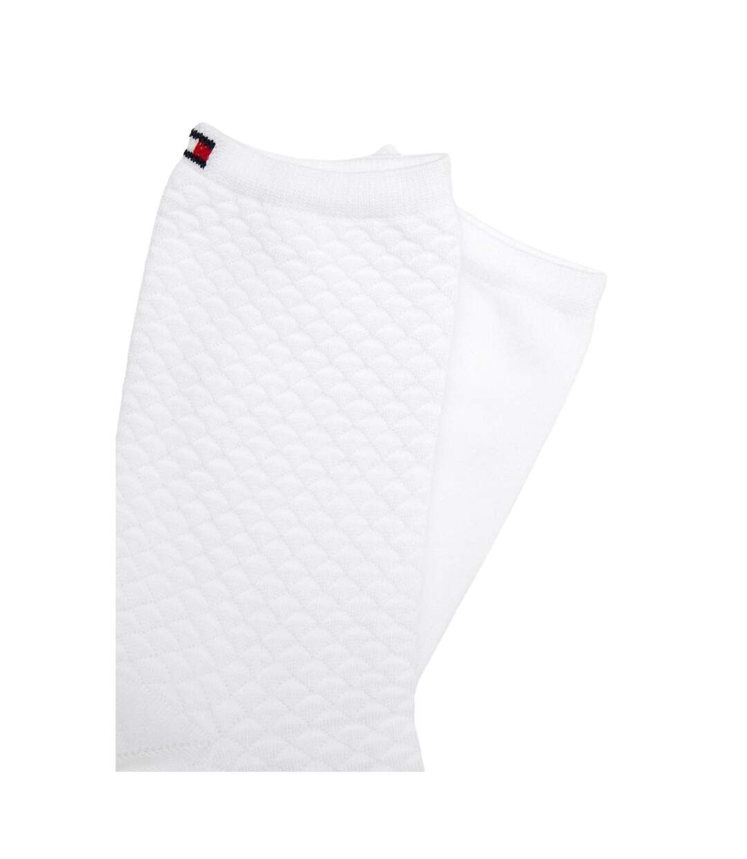 Chaussettes Motif/style Uni Femme Blanc Tommy Hilfiger-2