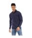 Polo Manches Longues Ellstn Homme Bleu Marine Peter Werth-1