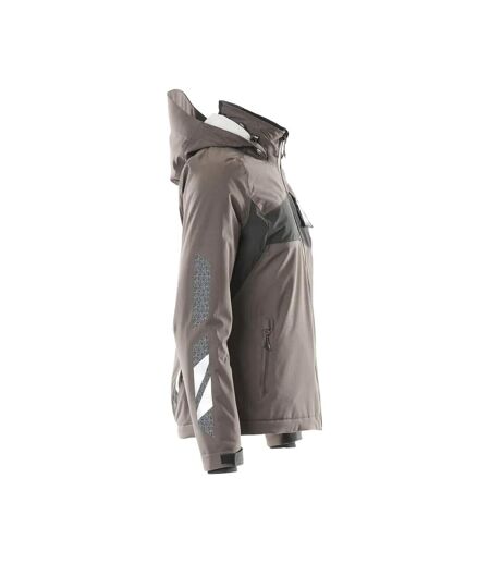 Womens/ladies Accelerate Winter Jacket Dark Anthracite Black Mascot