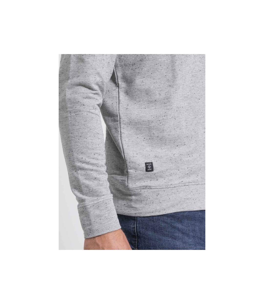 Sweat col montant zippé WALONIS