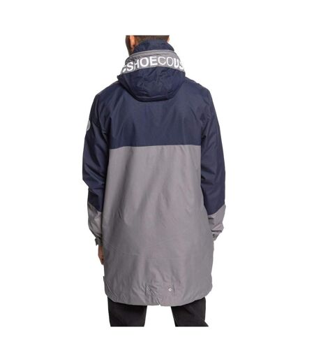 Parka Grise et Bleue Homme Dc Shoes Nukove - M