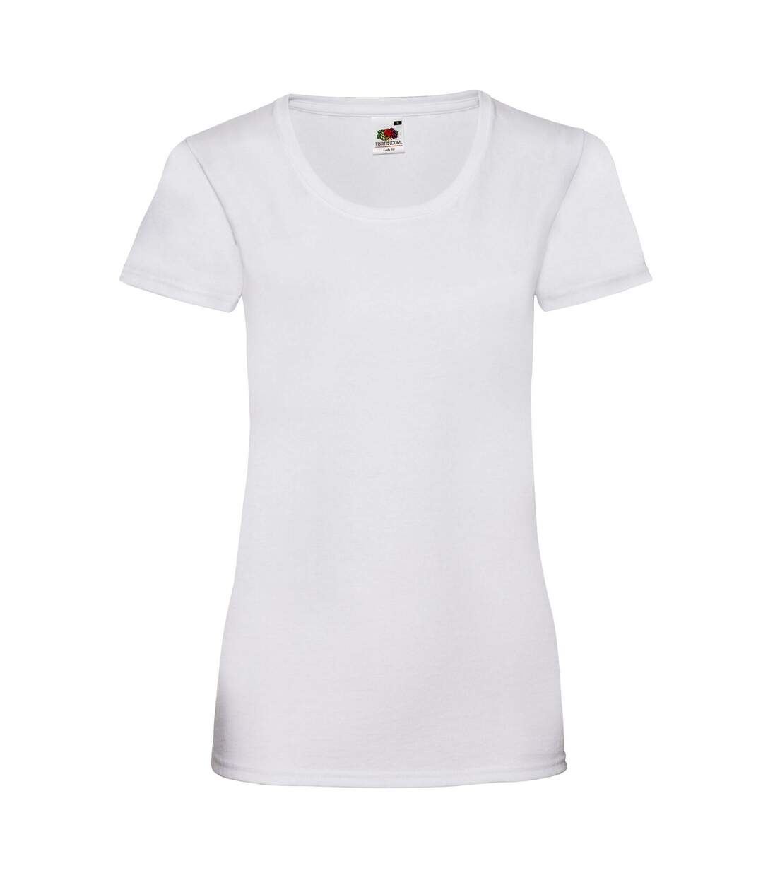 T-shirt femme blanc Fruit of the Loom