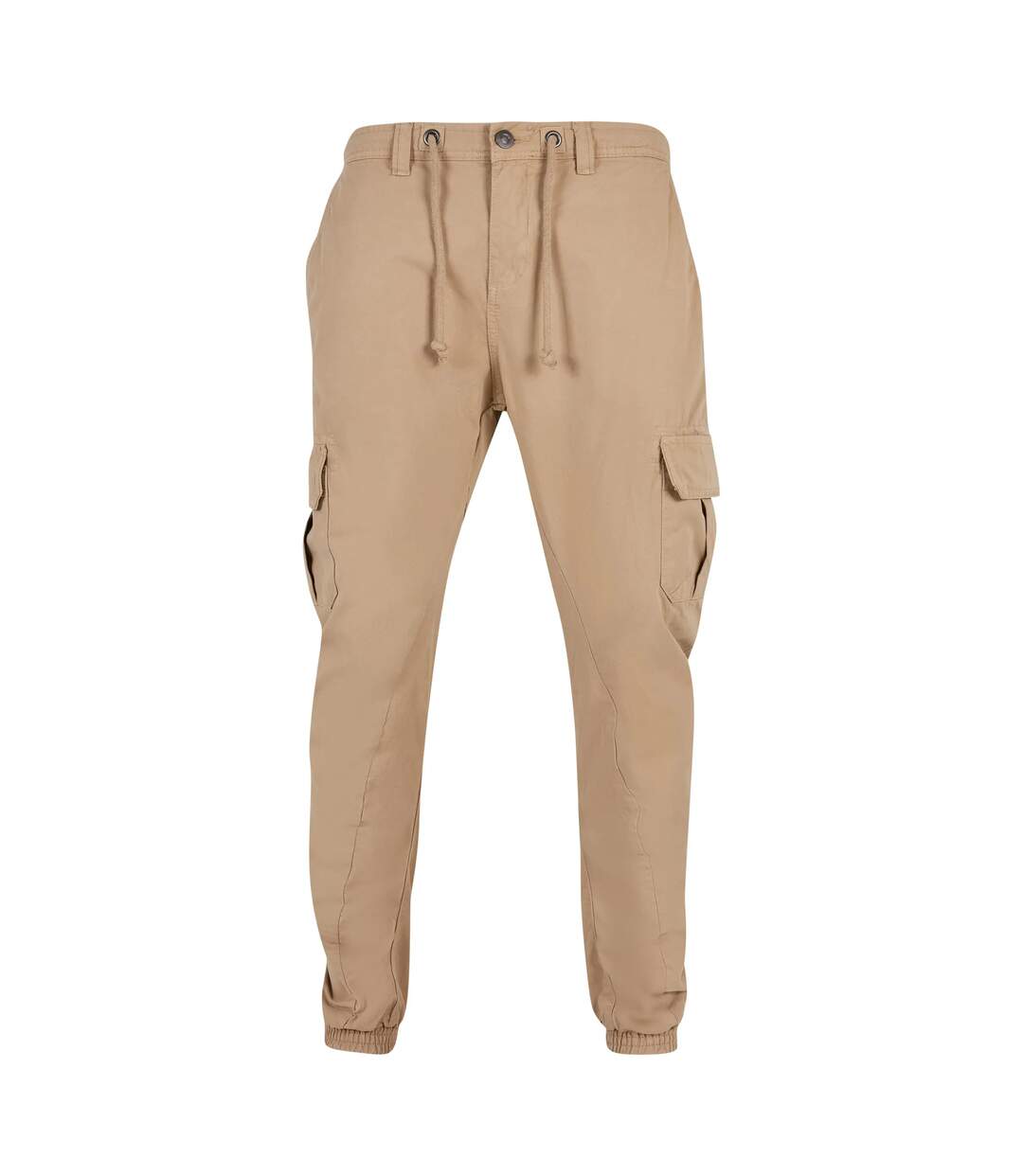 Mens Plain Cargo Trousers Union Beige Urban Classics-1