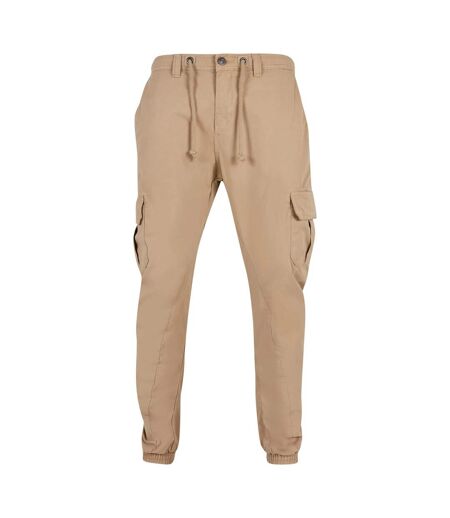 Mens Plain Cargo Trousers Union Beige Urban Classics