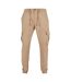 Mens Plain Cargo Trousers Union Beige Urban Classics-1