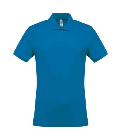 Kariban Mens Pique Polo Shirt (Tropical Blue)