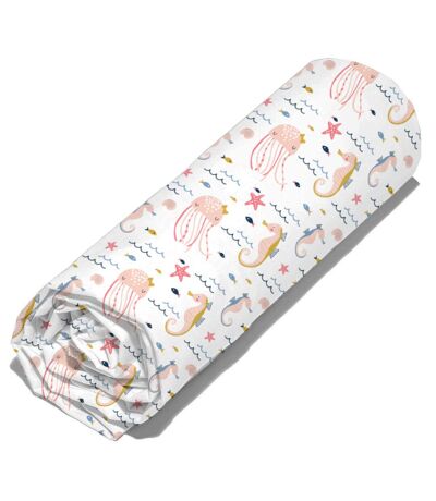 Drap housse MARINETTE en coton issu de l'agriculture biologique