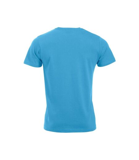 Mens new classic t-shirt turquoise Clique