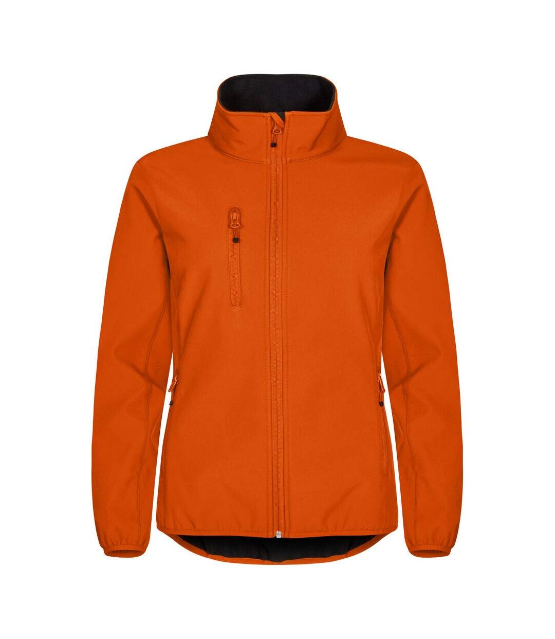 Veste Softshell Classic Femme Orange Sang Clique-1