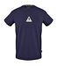 Mens Logo Jersey Crew Neck T-shirt Navy Aquascutum-1