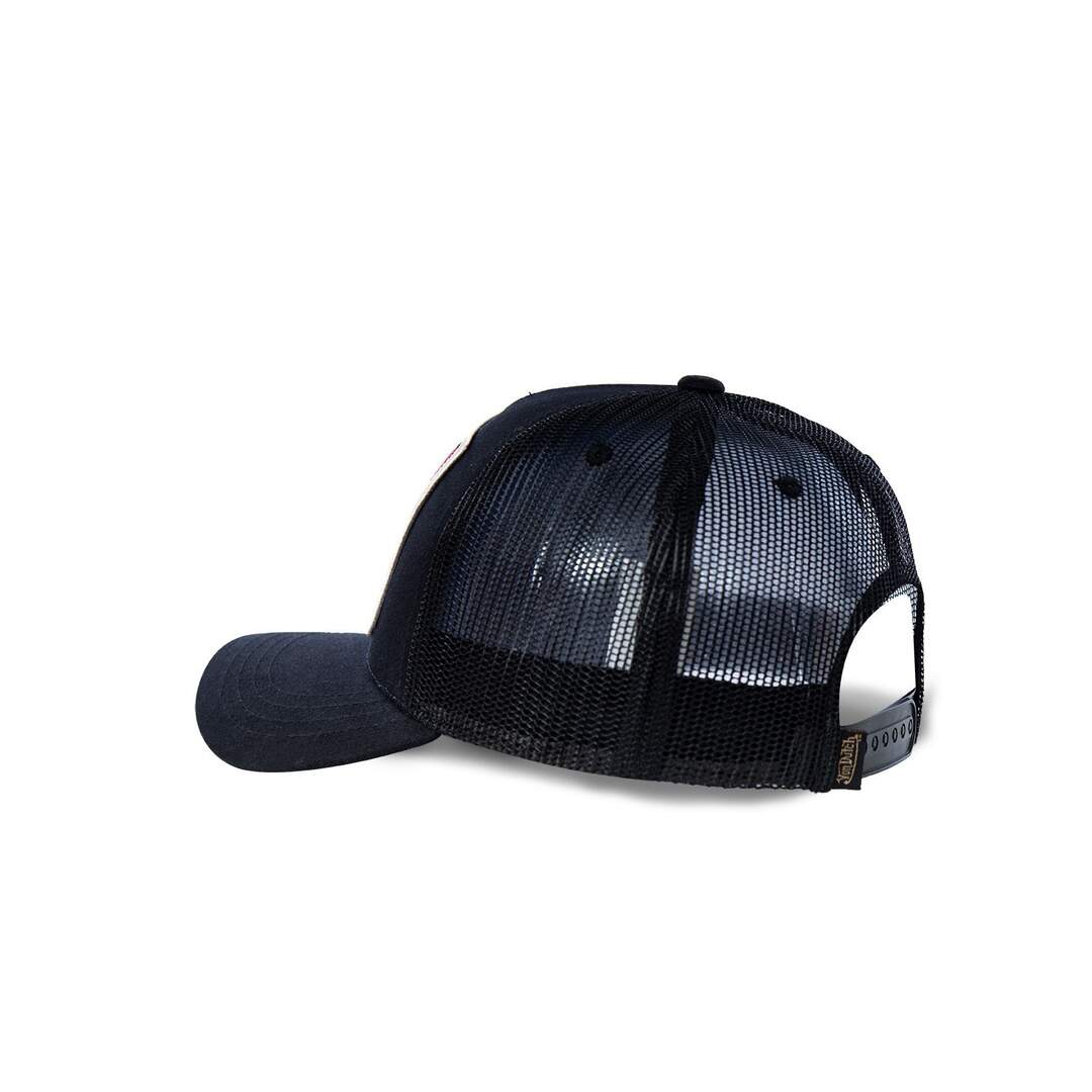 Casquette Trucker filet West Coast Noir Vondutch-4