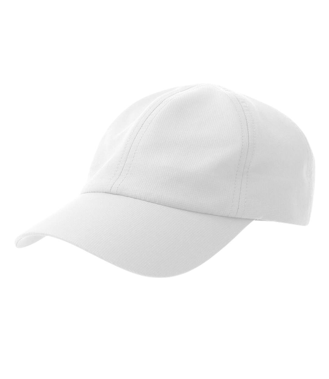 Casquette De Baseball Motif/style 6 Panneaux Isar Adulte Blanc Atlantis Headwear-1
