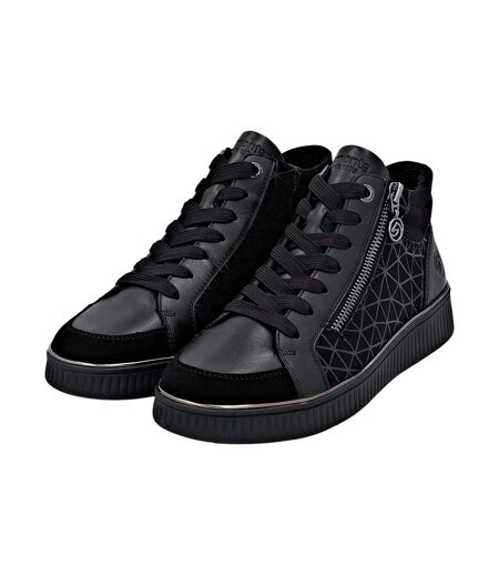 Basket Montante Cuir Remonte Goatsuede