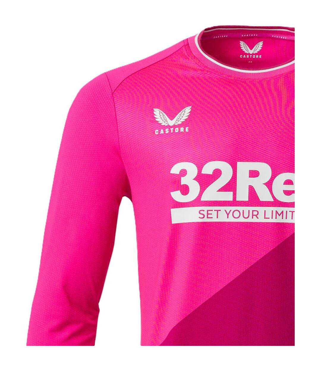 Maillot De Gardien De But Motif/style Rangers Fc Homme Rose Castore-3