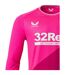 Maillot De Gardien De But Motif/style Rangers Fc Homme Rose Castore-3