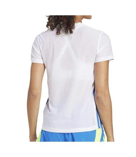 T-Shirt blanc femme adidas jd7327
