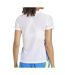T-Shirt blanc femme adidas jd7327-2