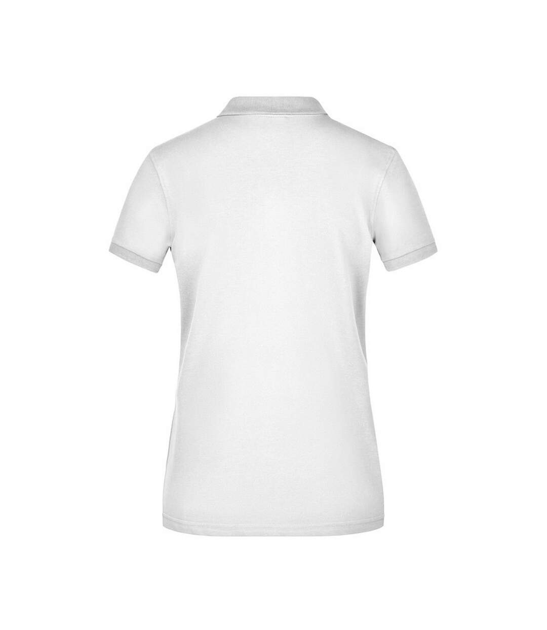 Polo Femme Blanc James And Nicholson-2