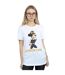 Disney Femme/Ladies Minnie Mouse Fashion Icon Cotton Boyfriend T-Shirt (Blanc) - UTBI37126-2