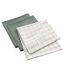 Lot de 3 Torchons de Cuisine Gourmet 50x70cm Vert Cèdre-1