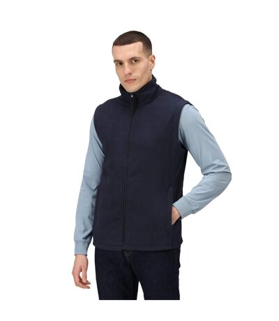 Regatta Mens 210 Microfleece Bodywarmer / Gilet (Dark Navy) - UTRW3193