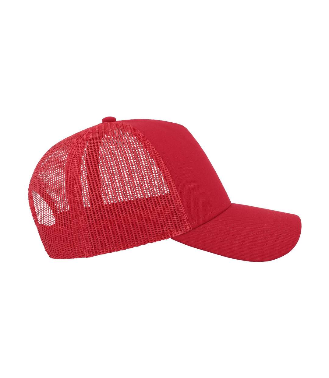 Casquette style trucker rapper mixte rouge Atlantis-4